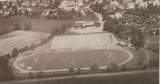 Einweihung des Sportheims im Katzbachtal 1972