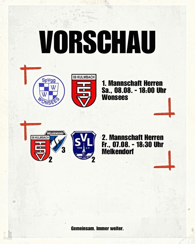 Weiter geht’s! 🔴⚫️