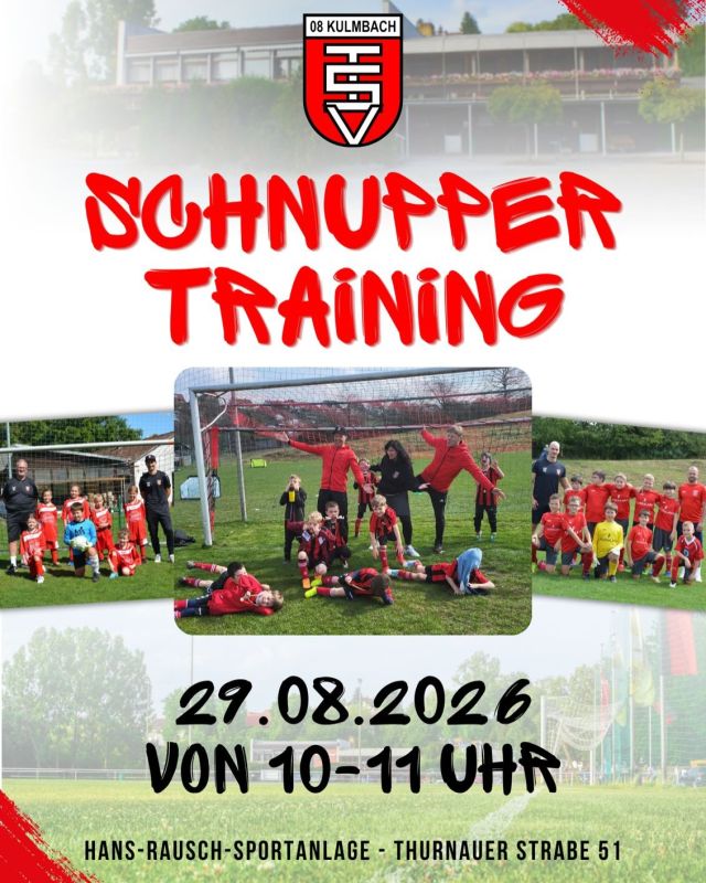 🔴⚫️ Schnuppertraining im Katzbachtal!