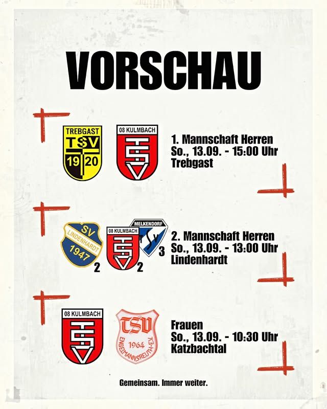 🔴⚫️-Programm am Wochenende